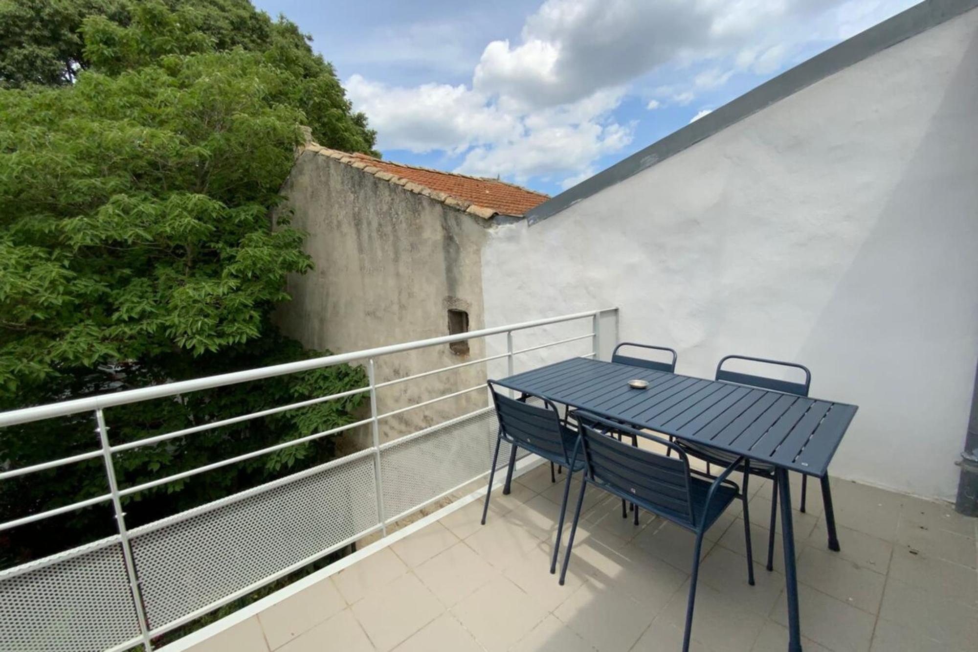 Le Fonctionnel - Grande Terrasse En Plein Centre ! Apartment Кастелно-льо-Ле Екстериор снимка